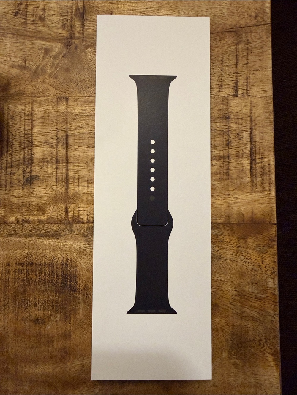 Apple Black Sport Band for Apple Watch 10- Deep Black
